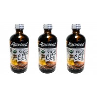 Rawseed Organic Chia Seed Oil 8 oz 3 Pack Raw, Cold-Pressed, Vegan, Non-GMO